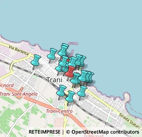 Mappa Piazza Quercia, 76125 Trani BT, Italia (0.539)