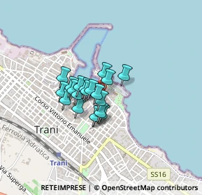 Mappa Piazza Plebiscito, 76125 Trani BT, Italia (0.263)