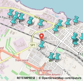 Mappa SP  Trani-Andria Km. 1, 76125 Trani BT, Italia (0.6575)