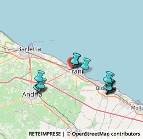 Mappa SP  Trani-Andria Km. 1, 76125 Trani BT, Italia (7.4925)