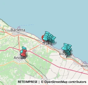 Mappa SP  Trani-Andria Km. 1, 76125 Trani BT, Italia (6.61125)