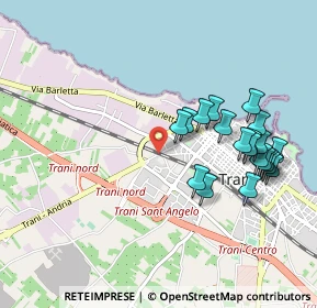 Mappa SP  Trani-Andria Km. 1, 76125 Trani BT, Italia (1.0515)