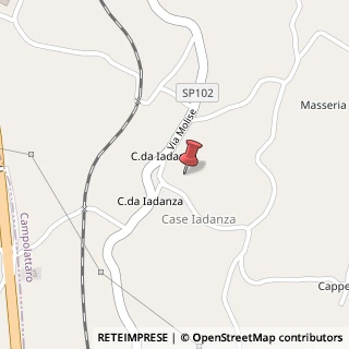 Mappa Contrada Iadanza, 99, 82020 Campolattaro, Benevento (Campania)
