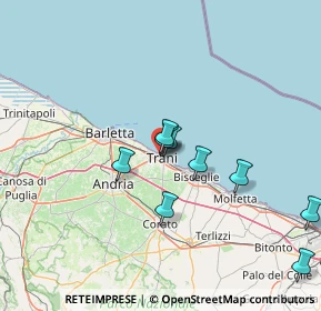 Mappa Via Valdemaro Vecchi, 76125 Trani BT, Italia (28.31067)