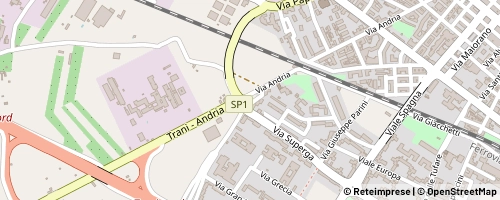 Mappa Trani