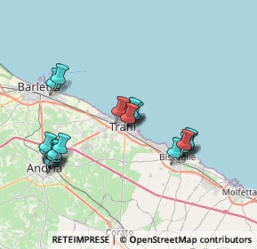 Mappa Piazzale Luigi Chiarelli, 76125 Trani BT, Italia (7.9105)