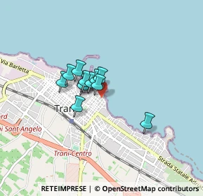 Mappa Piazzale Chiarelli, 76125 Trani BT, Italia (0.51917)