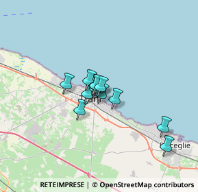 Mappa Piazzale Chiarelli, 76125 Trani BT, Italia (2.18583)