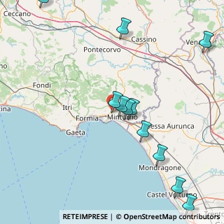 Mappa SR 630 Formia Cassino km. 28400, 04023 Formia LT (20.78091)