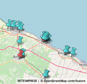 Mappa Via Giachetti, 76125 Trani BT, Italia (7.7815)