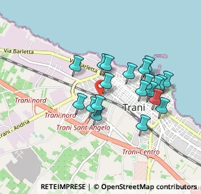 Mappa Via Giachetti, 76125 Trani BT, Italia (0.802)