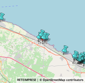 Mappa Via Amedeo, 76125 Trani BT, Italia (6.36176)