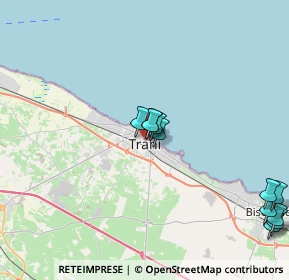 Mappa Via Amedeo, 76125 Trani BT, Italia (4.91636)