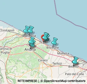 Mappa Piazza Libertà, 76125 Trani BT, Italia (11.81818)