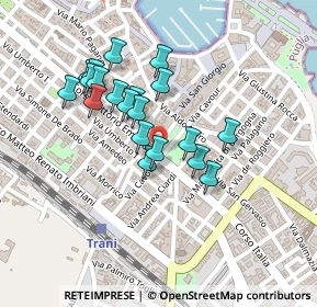 Mappa Corso Vittorio Emanuele II, 76125 Trani BT, Italia (0.1995)