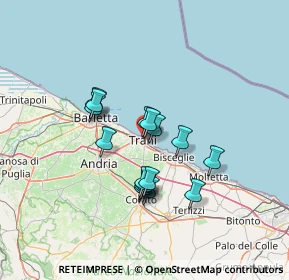 Mappa Via Cavour, 76125 Trani BT, Italia (11.38188)
