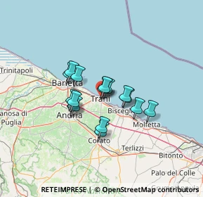 Mappa Via Cavour, 76125 Trani BT, Italia (9.59)