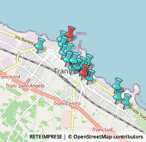 Mappa Via Cavour, 76125 Trani BT, Italia (0.60737)