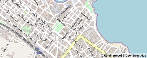 Mappa Trani