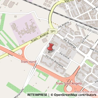 Mappa Strada VIC. Monacelle, 76125 Trani, Barletta-Andria-Trani (Puglia)