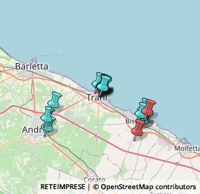 Mappa Via Aldo Moro, 70059 Trani BT, Italia (5.19563)