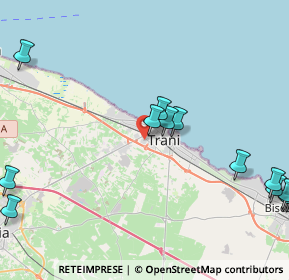 Mappa Via Grecia, 76125 Trani BT, Italia (6.86471)