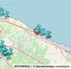 Mappa Via Grecia, 76125 Trani BT, Italia (6.705)