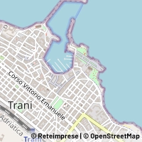 Mapa Trani