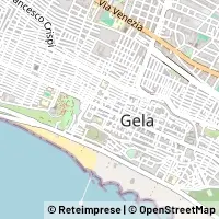 Mapa Gela