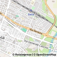 Mapa Gela