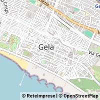 Map Gela