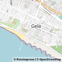 Map Gela