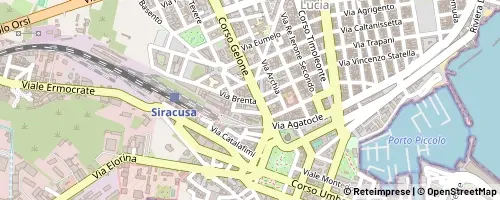 Mappa Siracusa