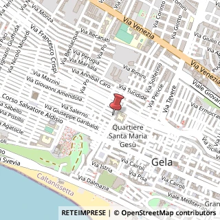 Mappa Via Amendola, 93012 Gela CL, Italia, 93012 Gela, Caltanissetta (Sicilia)