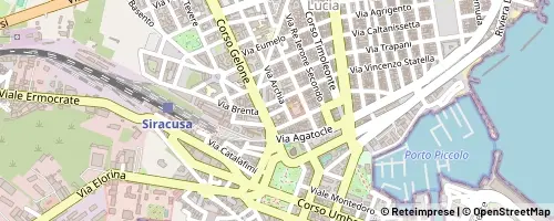 Mappa Syracuse