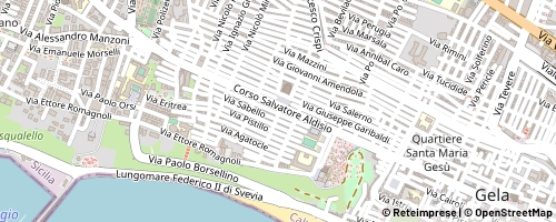 Mappa Gela
