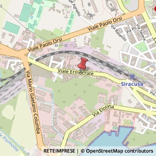 Mappa Viale Ermocrate, 5c, 96100 Siracusa, Siracusa (Sicilia)