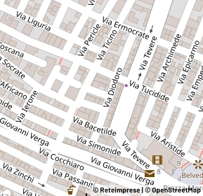 Mappa Via Bacetilide, 93012 Gela CL, Italia (0.08077)