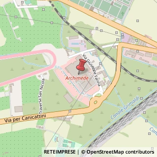 Mappa Centro Commerciale Archimede, Via Necropoli del Fusco, 96100 Siracusa SR, Italia, 96100 Siracusa, Siracusa (Sicilia)