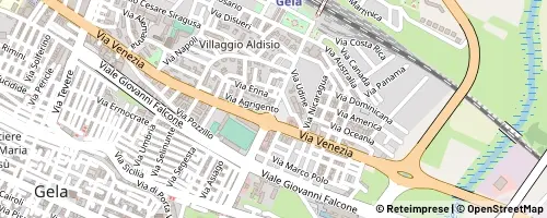 Mappa Gela