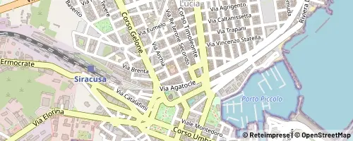 Mappa Syracuse