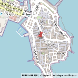 Mappa Via Saverio Landolina, 21, 96100 Siracusa, Siracusa (Sicilia)