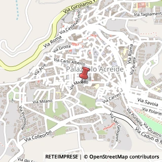 Mappa Via Macello, 25, 96010 Palazzolo Acreide, Siracusa (Sicilia)