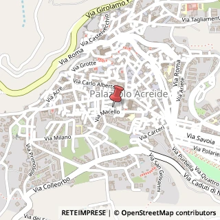 Mappa Via G. Iudica, 9, 96010 Palazzolo Acreide, Siracusa (Sicilia)