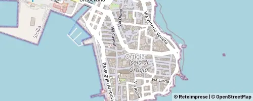 Mappa Siracusa
