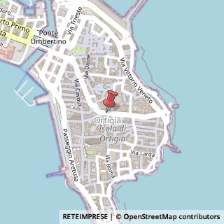 Mappa Via della Maestranza, 20, 96100 Siracusa, Siracusa (Sicilia)