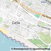 Map Gela