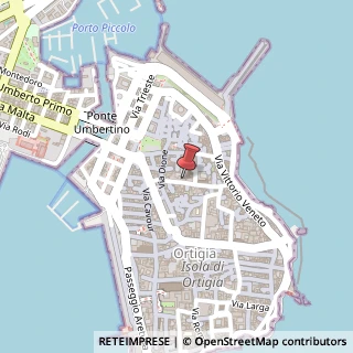 Mappa Via Vincenzo Mirabella, 29, 96100 Siracusa, Siracusa (Sicilia)