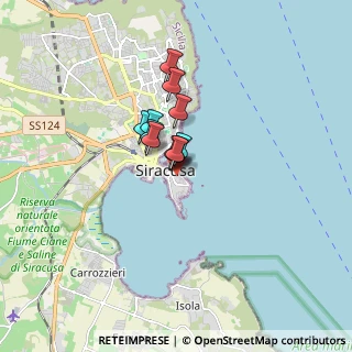 Mappa Via San Pietro, 96100 Siracusa SR, Italia (1.02364)
