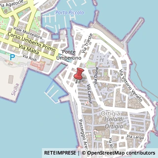 Mappa Ronco al Forte Campana, 2, 96100 Siracusa, Siracusa (Sicilia)